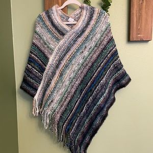 Knit Poncho Sweater